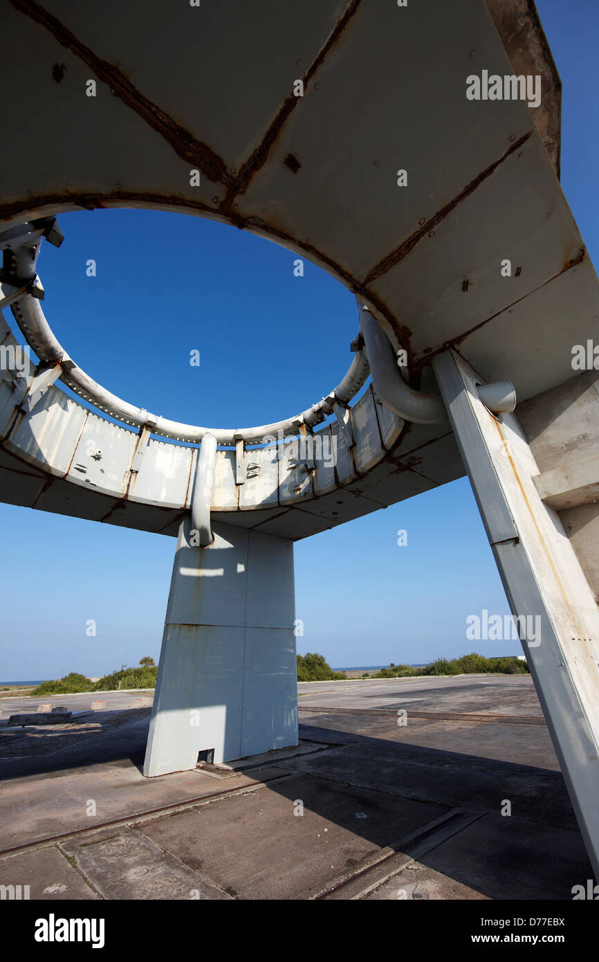 Remnants Launch Pedestal at Launch Complex 34 Cape Canaveral Air Force