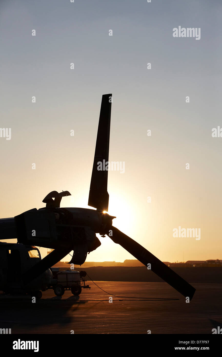 Silhouette engine nacelle proprotor assembly United States Marine Corps