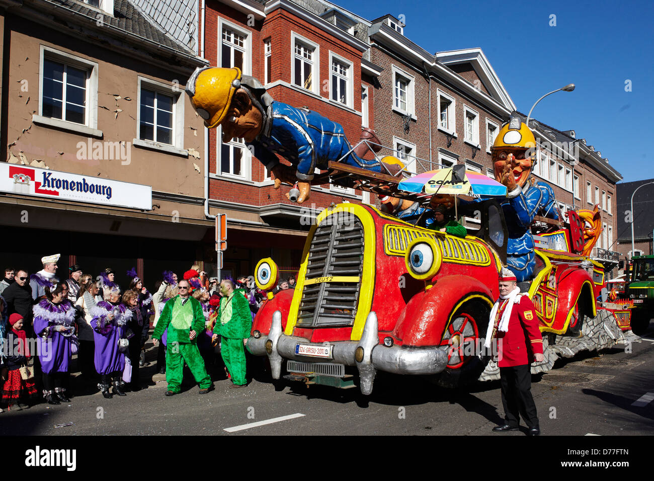 Belgium Walloonia Liege province Malmedy city carnival Stock Photo - Alamy