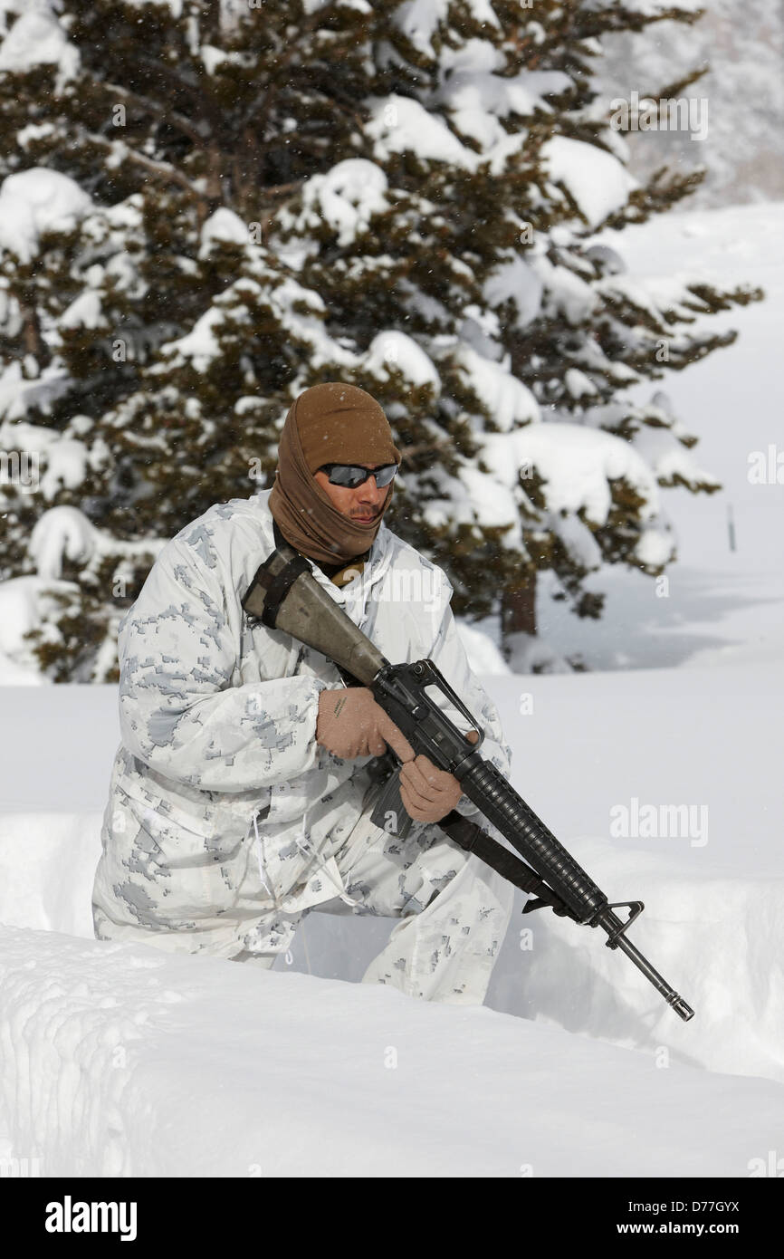 USA California Bridgeport Mountain Warfare Training Center United