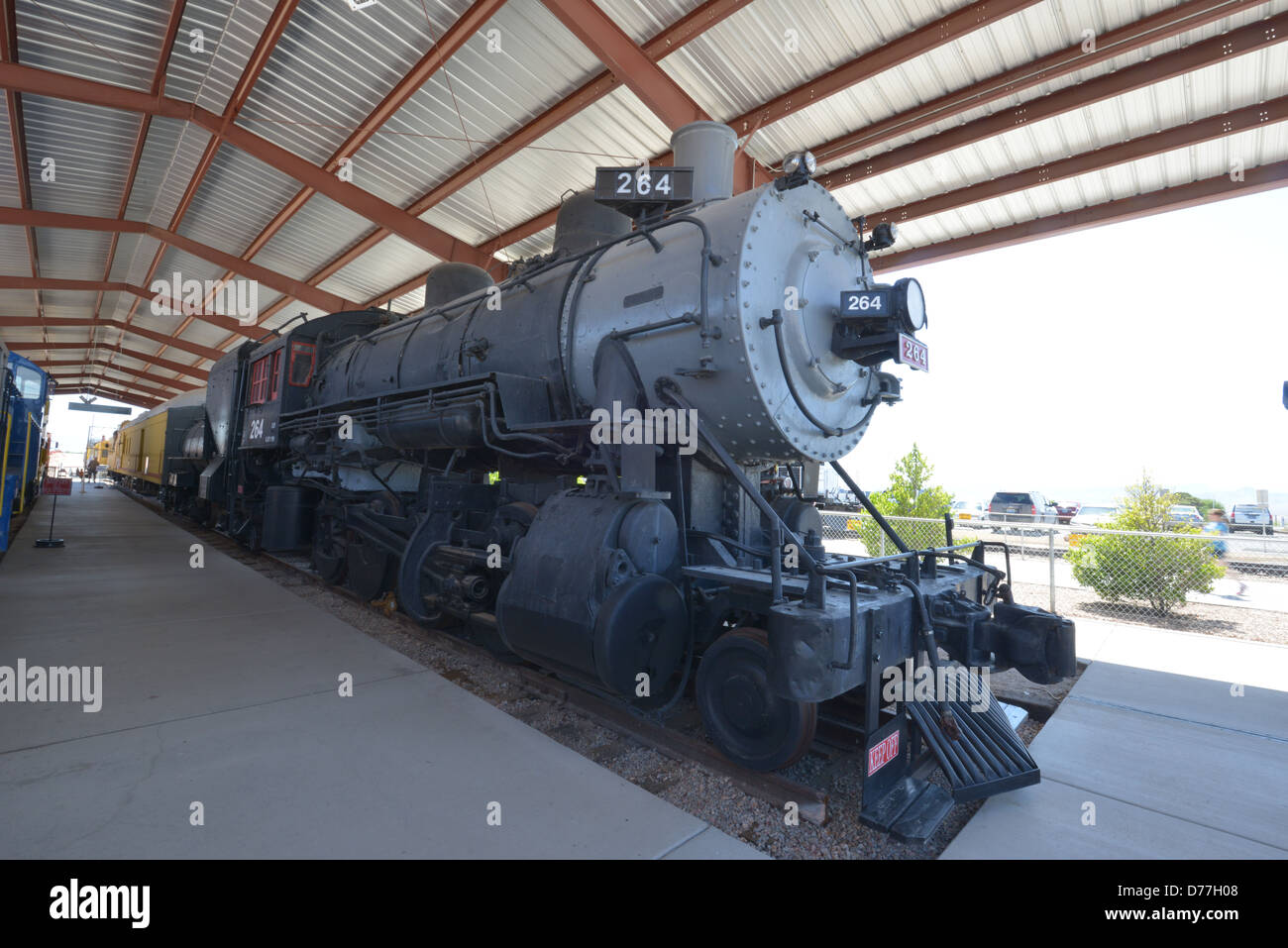 Steam at the Las Vegas railroad museum Stock Photo Alamy