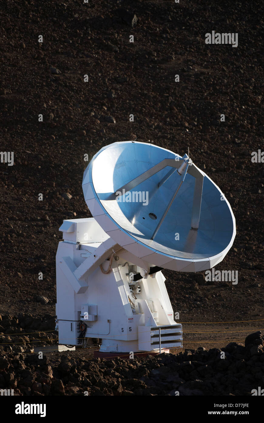 Smithsonian Astrophysical Observatory Submillimeter Array Mauna Kea Hawaii Islands Hawaii USA Stock Photo