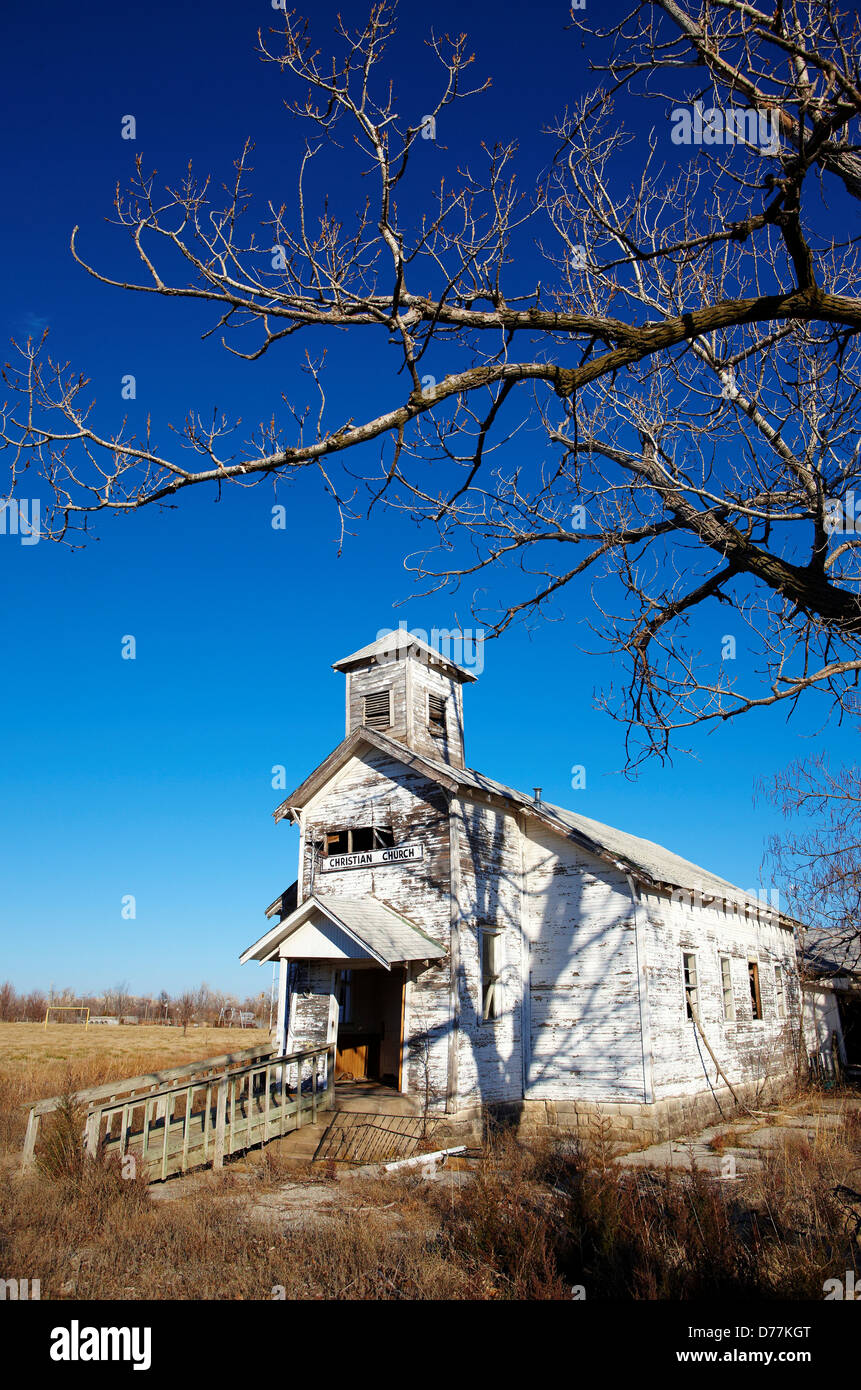 USA Oklahoma Picher Abandoned church Stock Photo Alamy