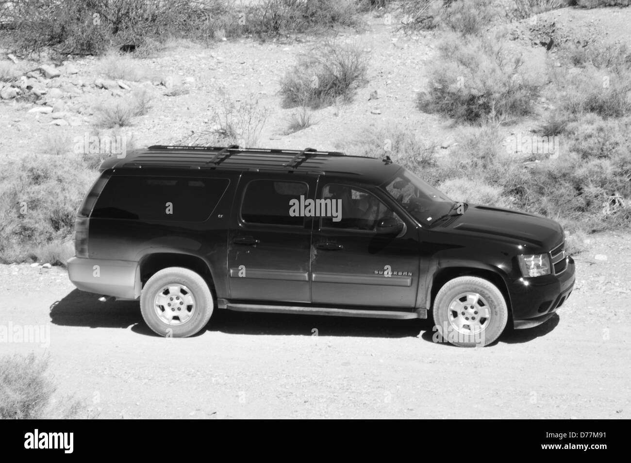 Chevrolet Suburban in Nevada Stock Photo