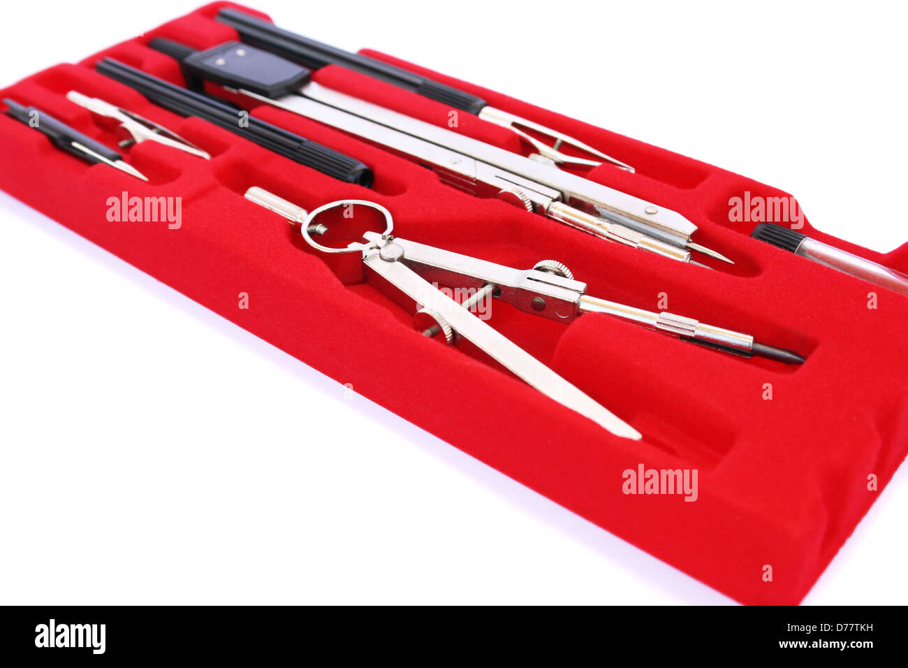 Compasses set isolated on white background Stock Photo Alamy