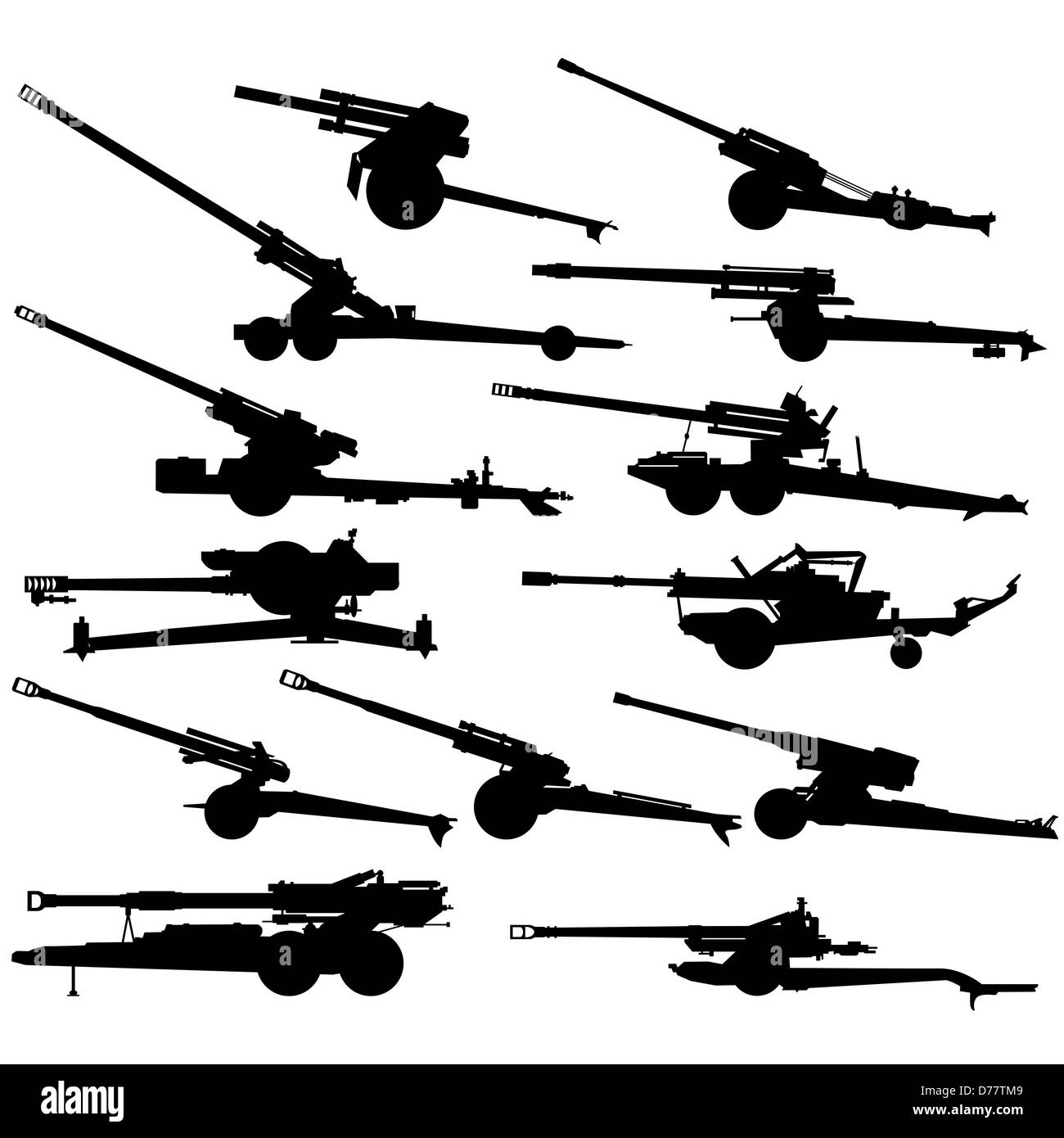 Artillery Cut Out Stock Images & Pictures Alamy
