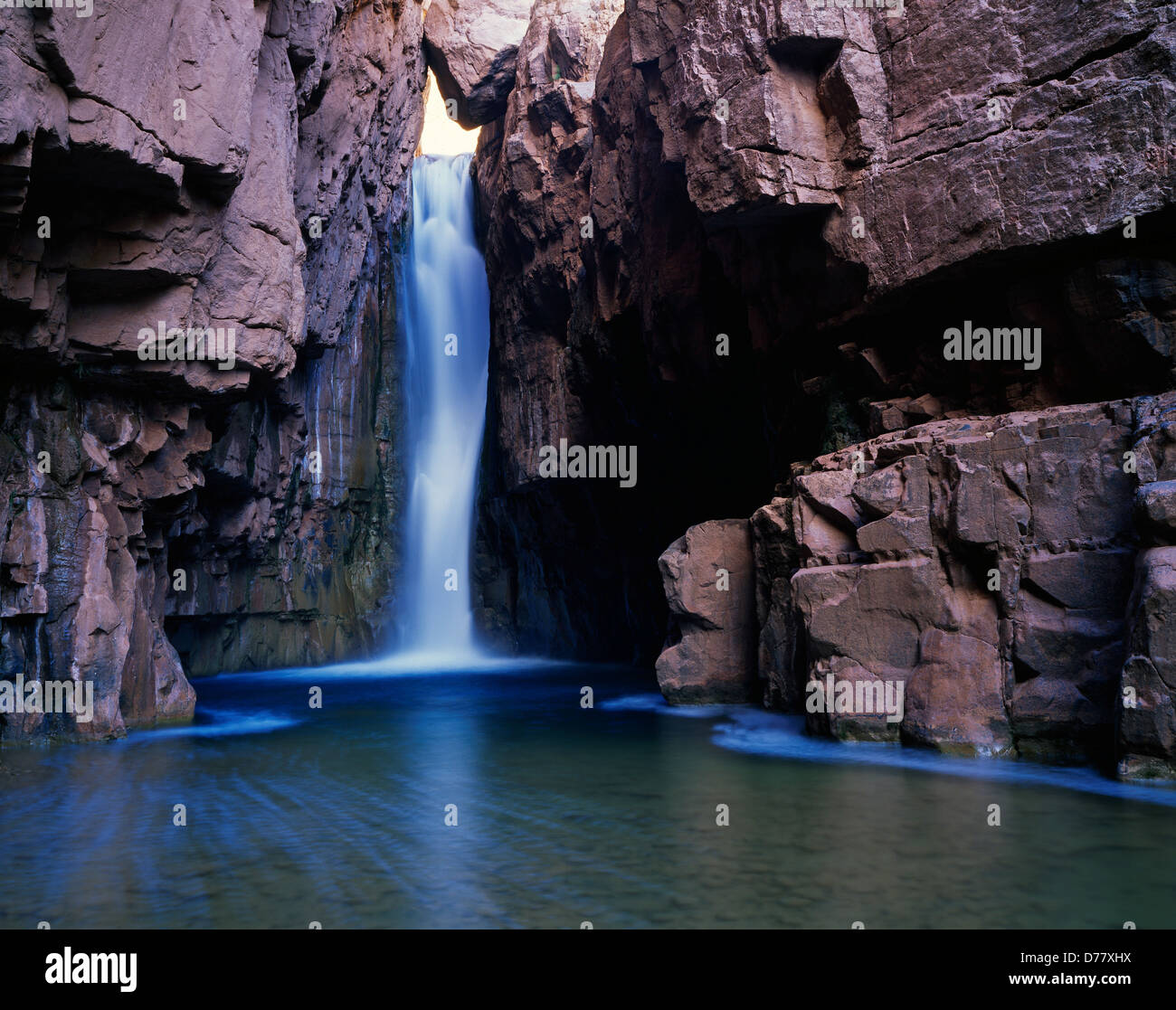 Cibecue Falls on Cibecue Creek Fort Apache Indian Reservation White Moutain Apache Tribe Arizona