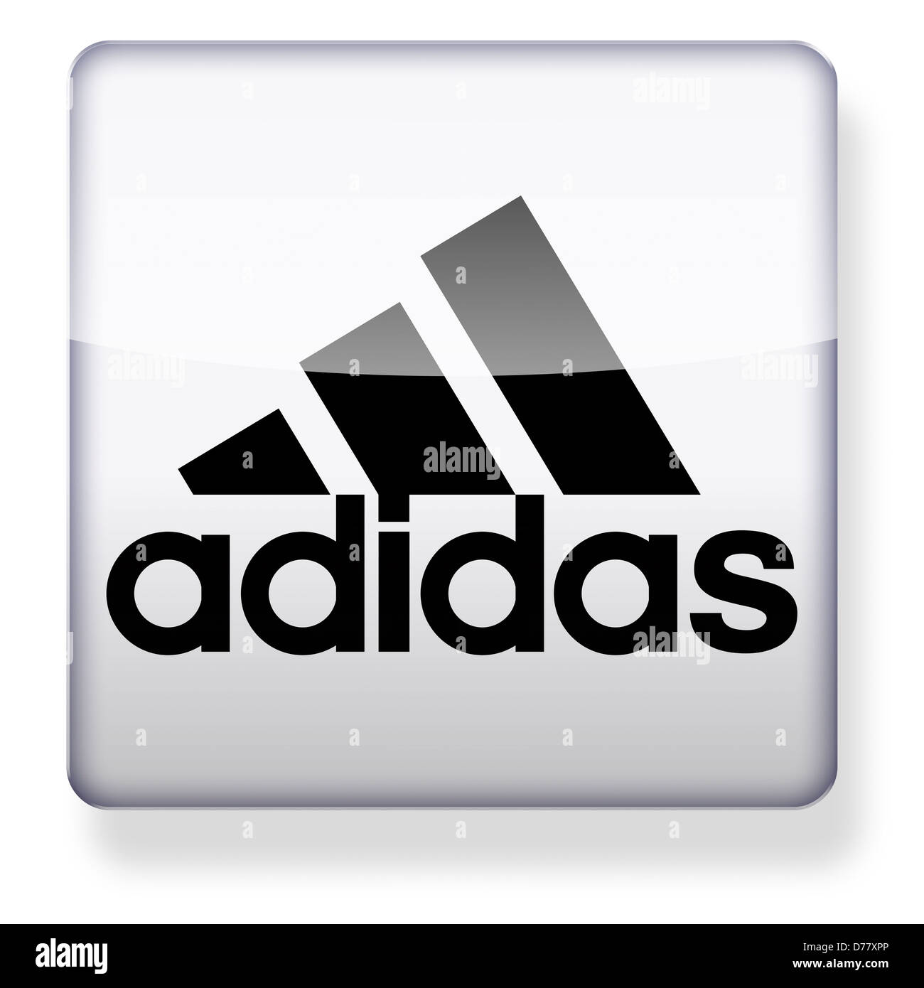 Adidas logo hi res stock photography and images Alamy