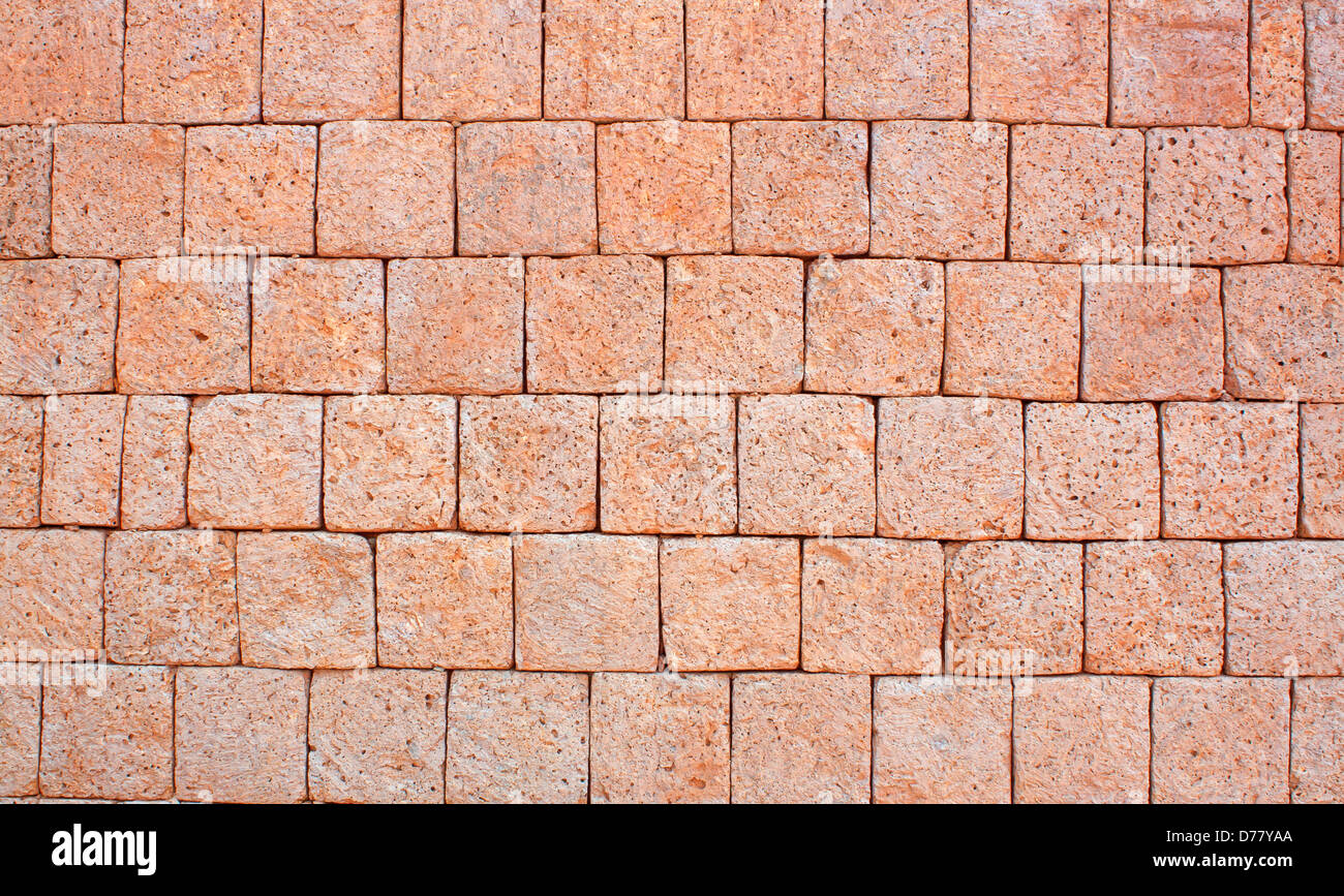 Ancient rampart Old clay wall texture in red Stock Photo - Alamy