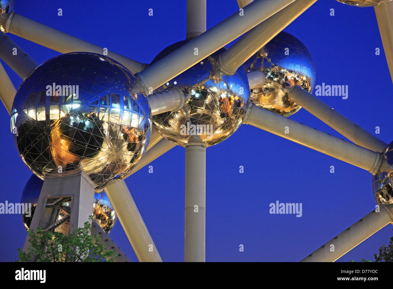 Belgium, Brussels, Atomium Stock Photo
