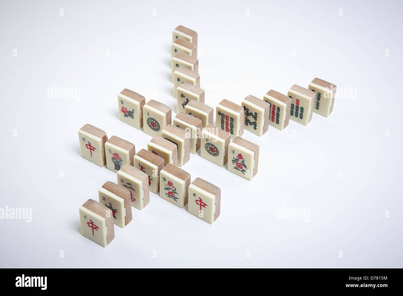Chinese blocks forming a shape of Chinese currency Yuan Stock Photo - Alamy