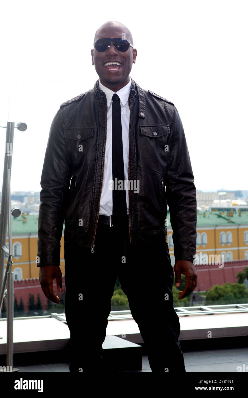 Tyrese Gibon 'Transformers 3: Dark of the Moon ' Photo Call in Moscow Moscow, Russia - 23.06.11 Stock Photo