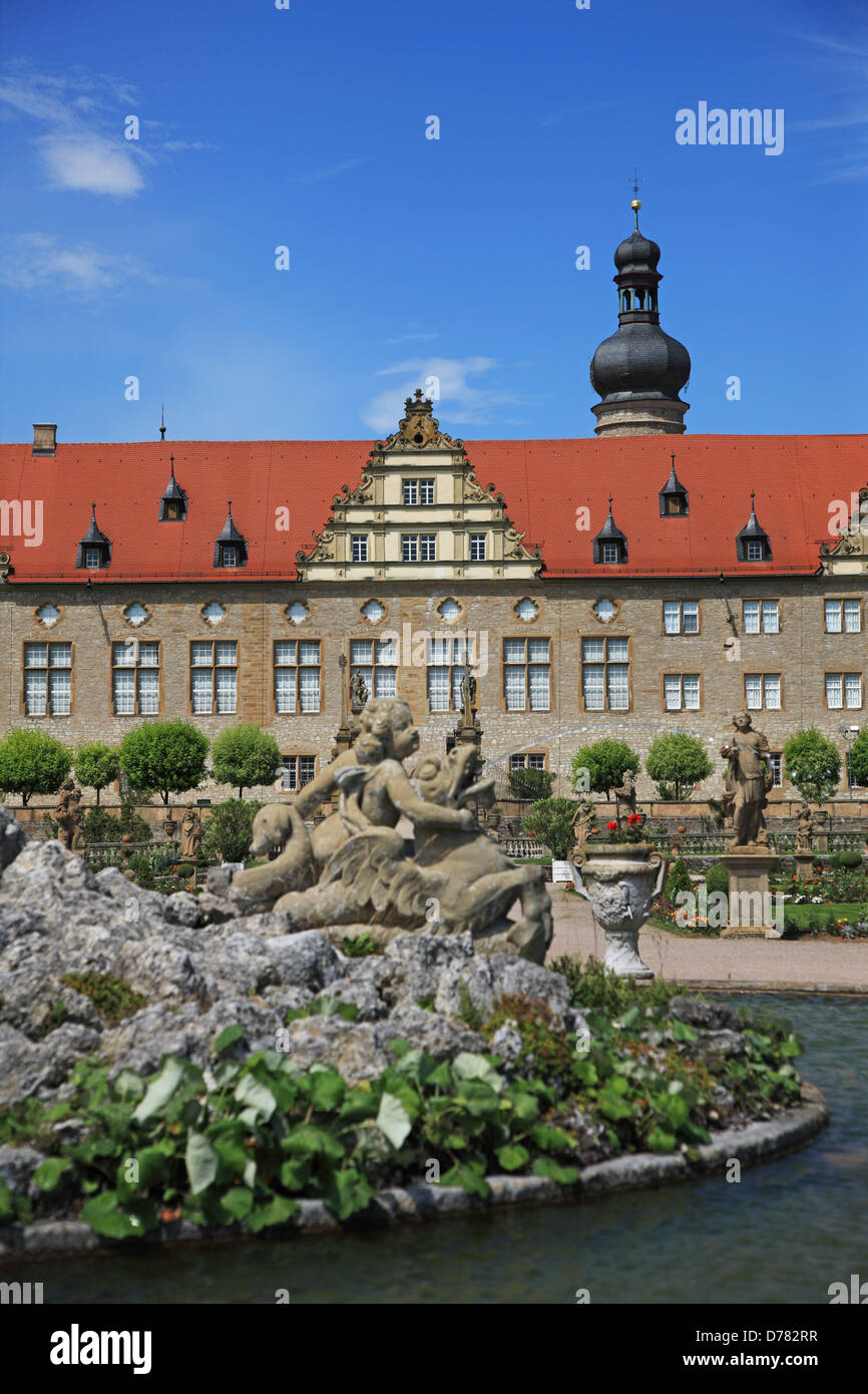 Germany, Baden- Württemberg, Castle Weikersheim Stock Photo