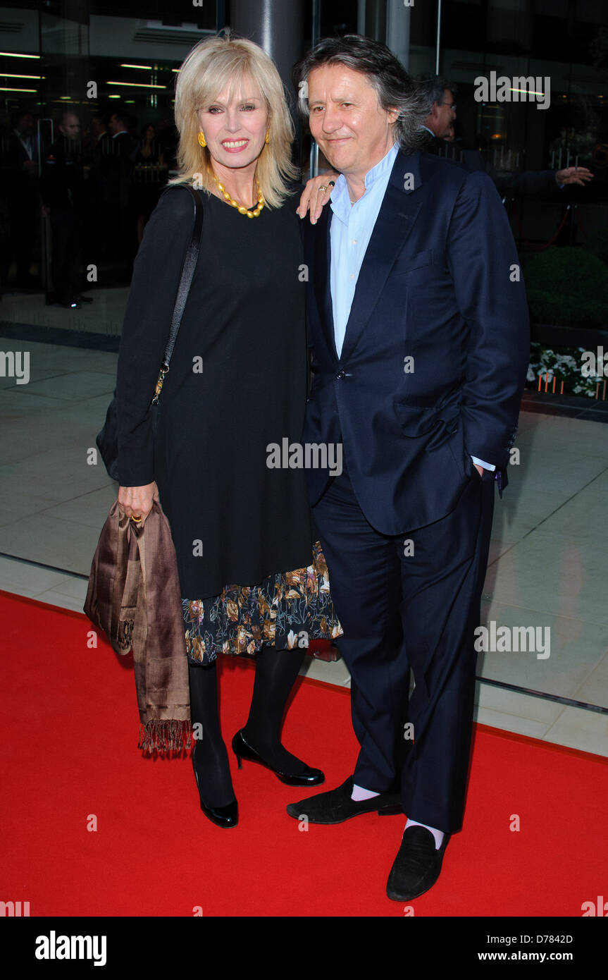 Joanna Lumley and Stephen Barlow McLaren Automotive Showroom opening