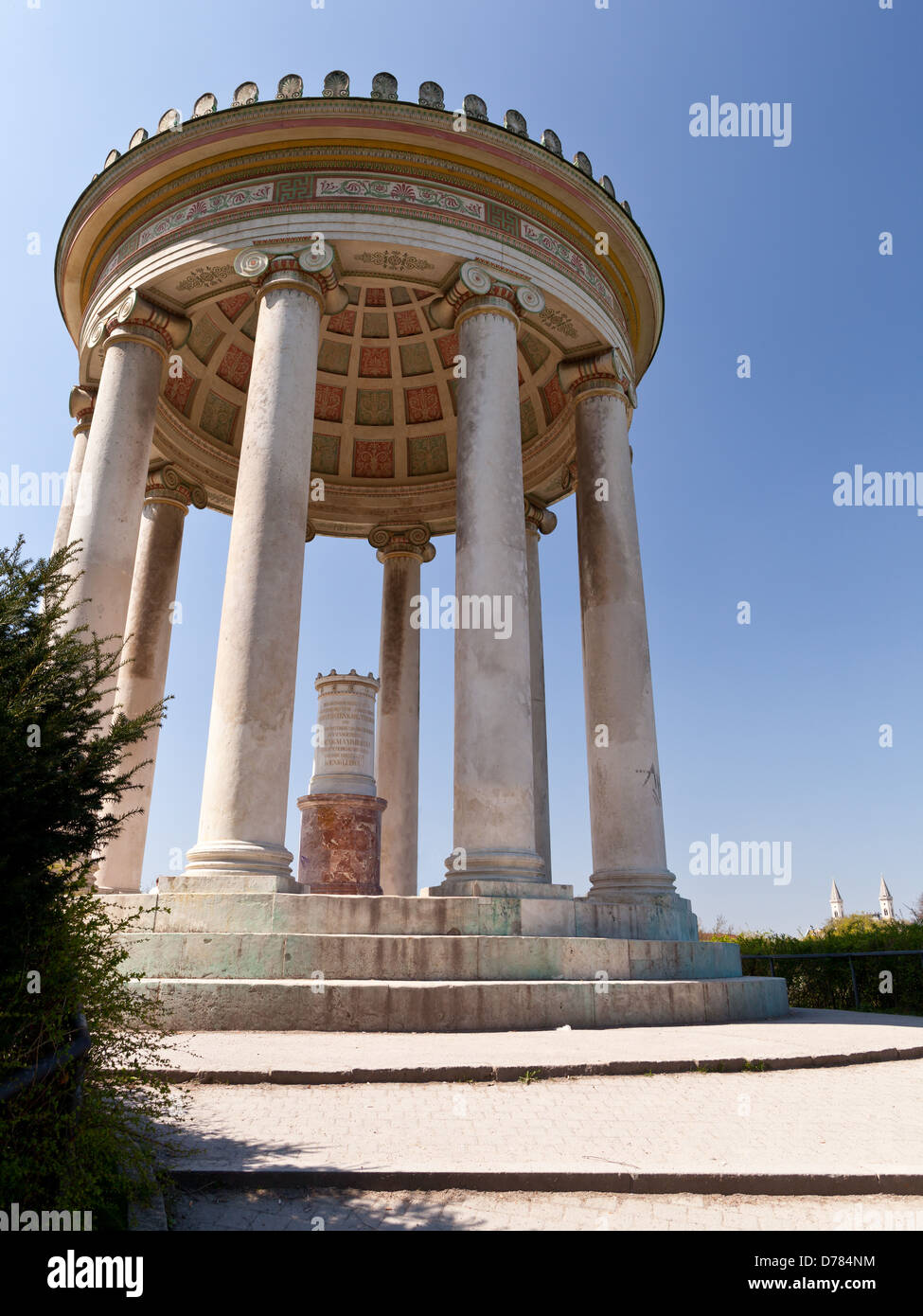 Munich - Monopteros in the English Garden Stock Photo