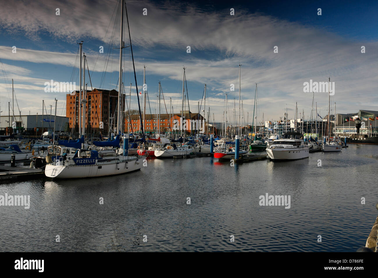 Hull Marina is a marina for pleasure boats situated in the English city