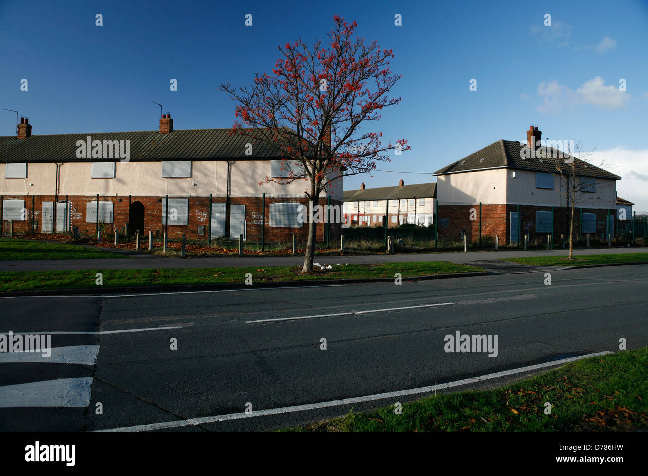 Preston Road redevelopment , East Hull houses ready for demolition