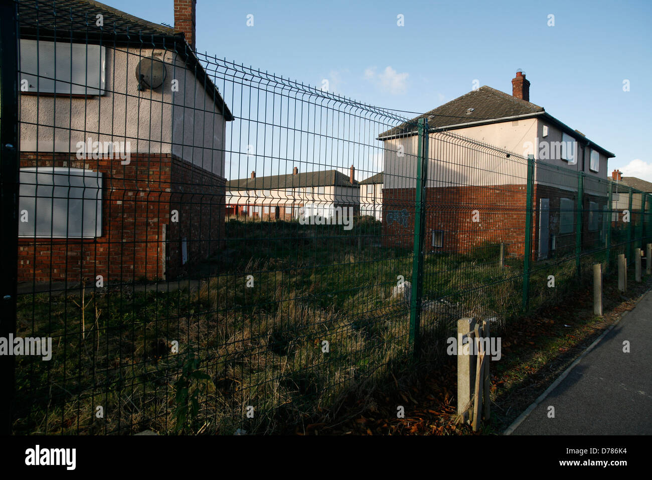 Preston Road redevelopment , East Hull houses ready for demolition