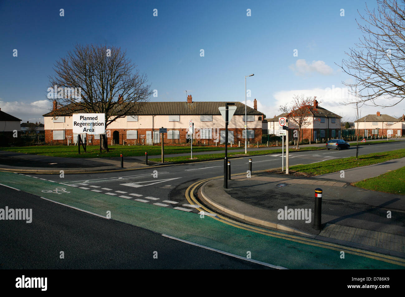 Preston Road redevelopment , East Hull houses ready for demolition