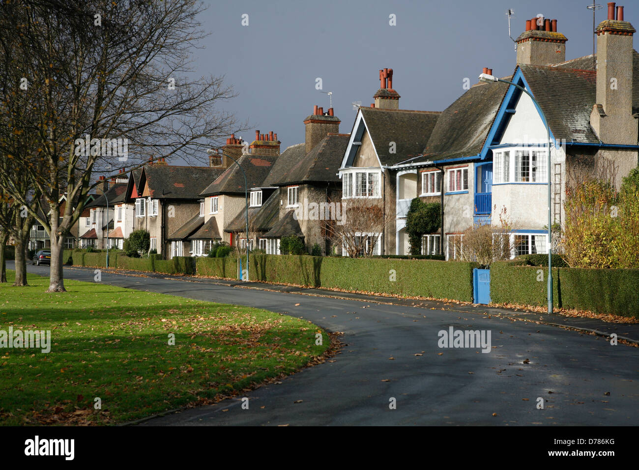 The Garden Village is an area of model village housing built in the