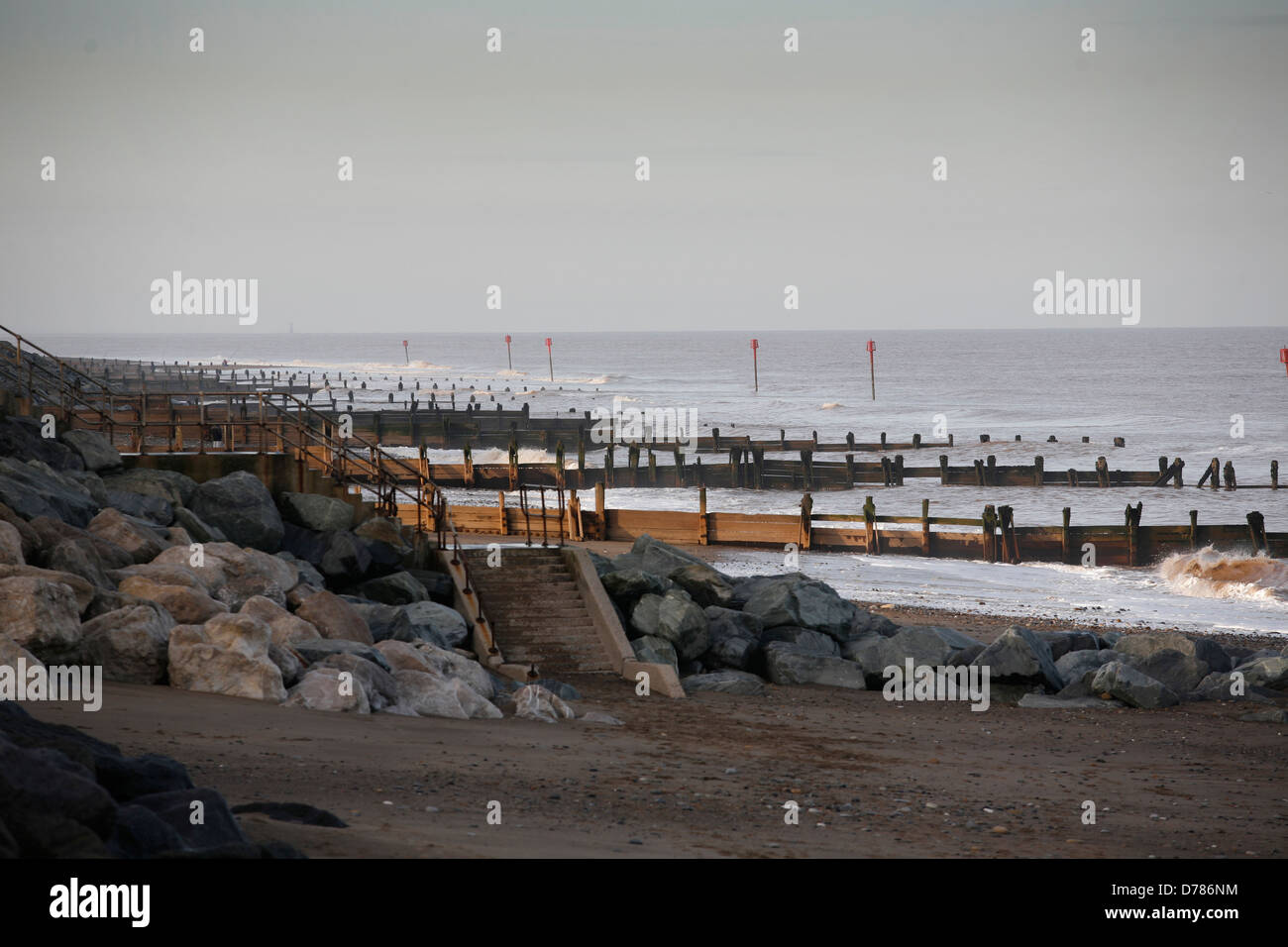 Holderness coast erosion hi-res stock photography and images - Alamy