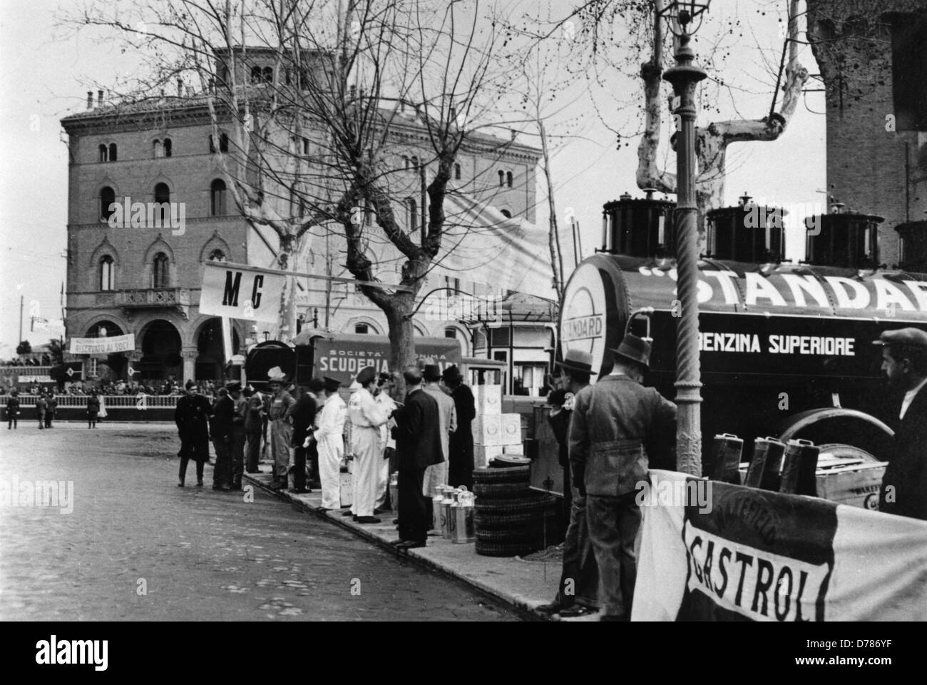 Mille Miglia 1933 Bologna Stock Photo