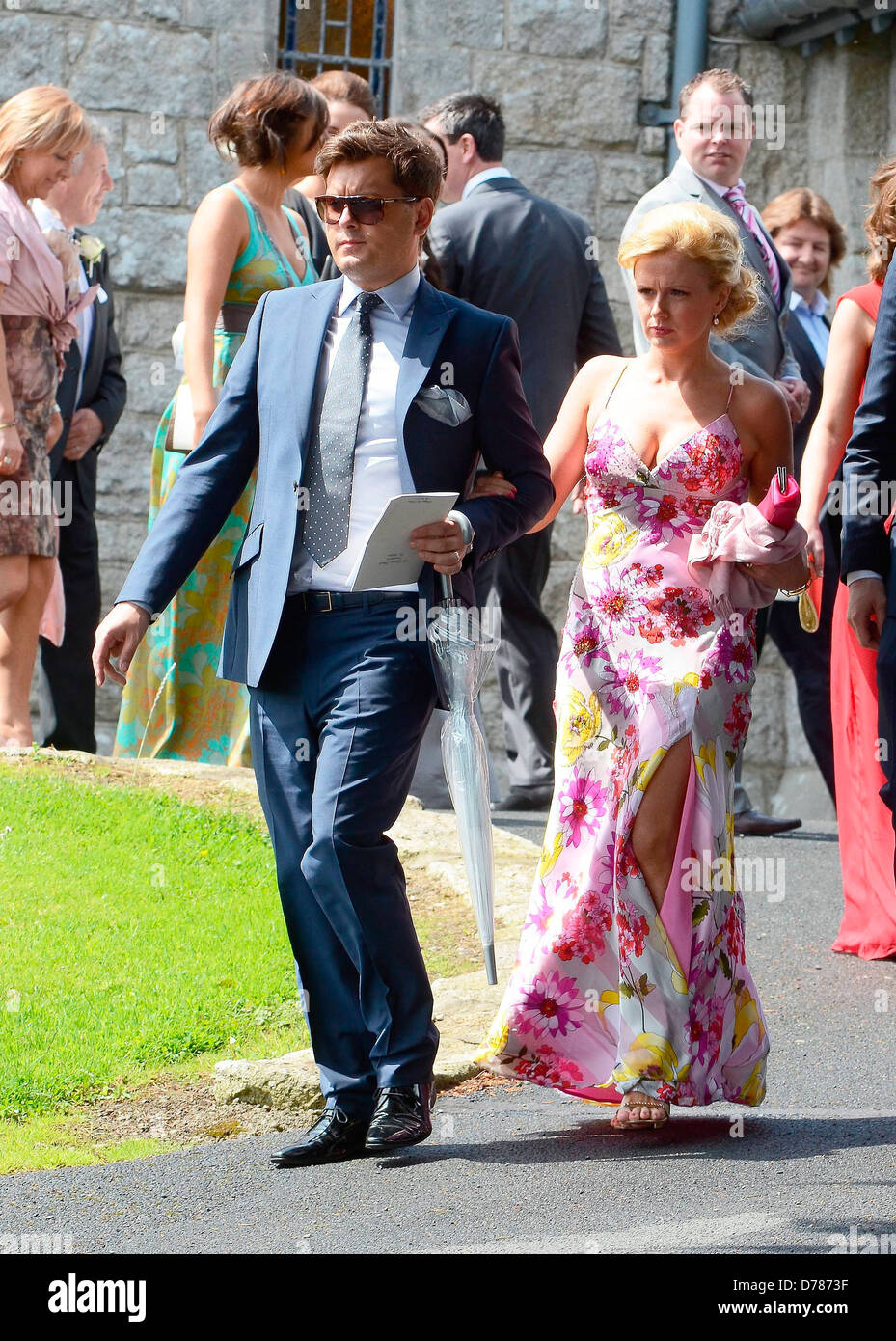 Brian Dowling The Wedding of Pippa O'Connor to TV Presenter Brian