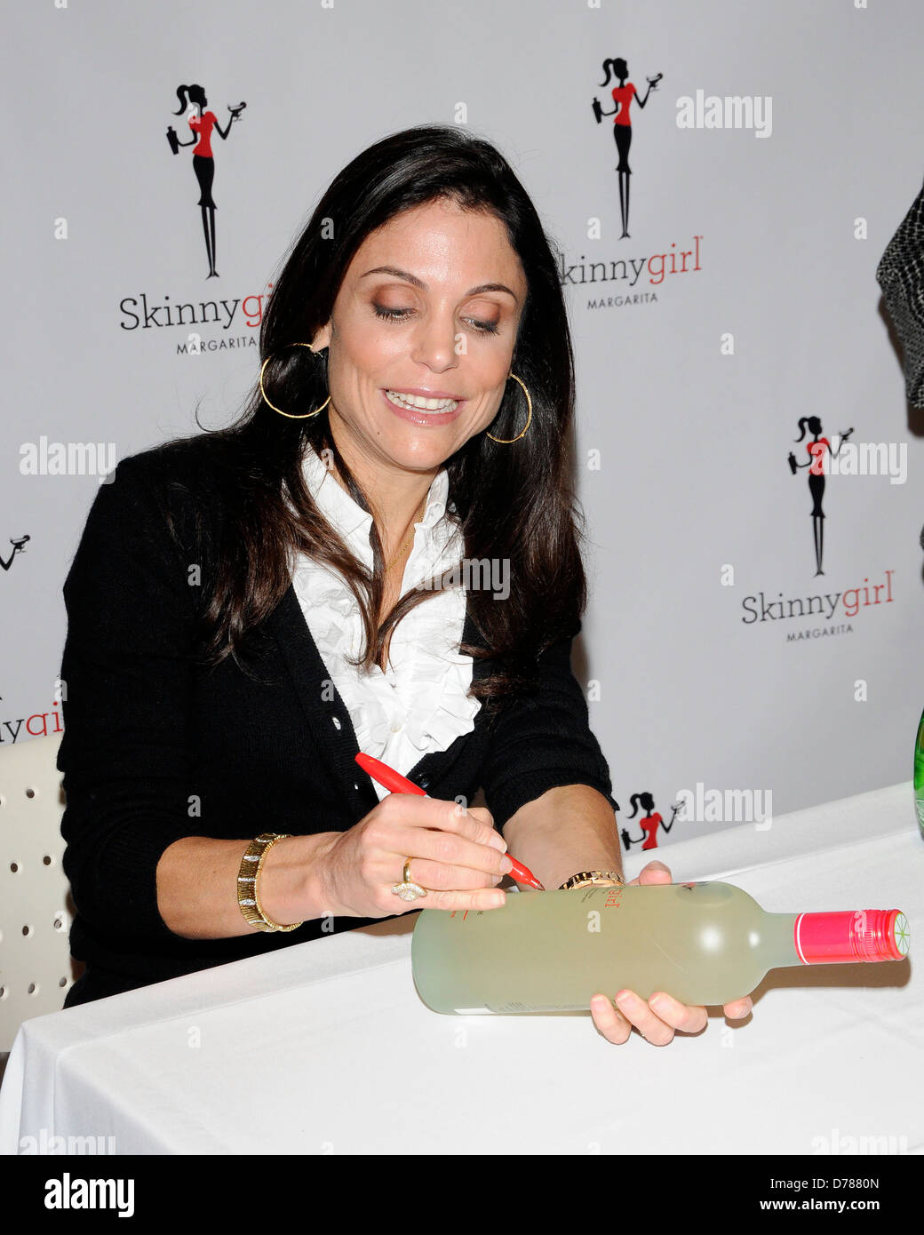 Bethenny Frankel 'Skinnygirl Margarita' bottle signing at LCBO store