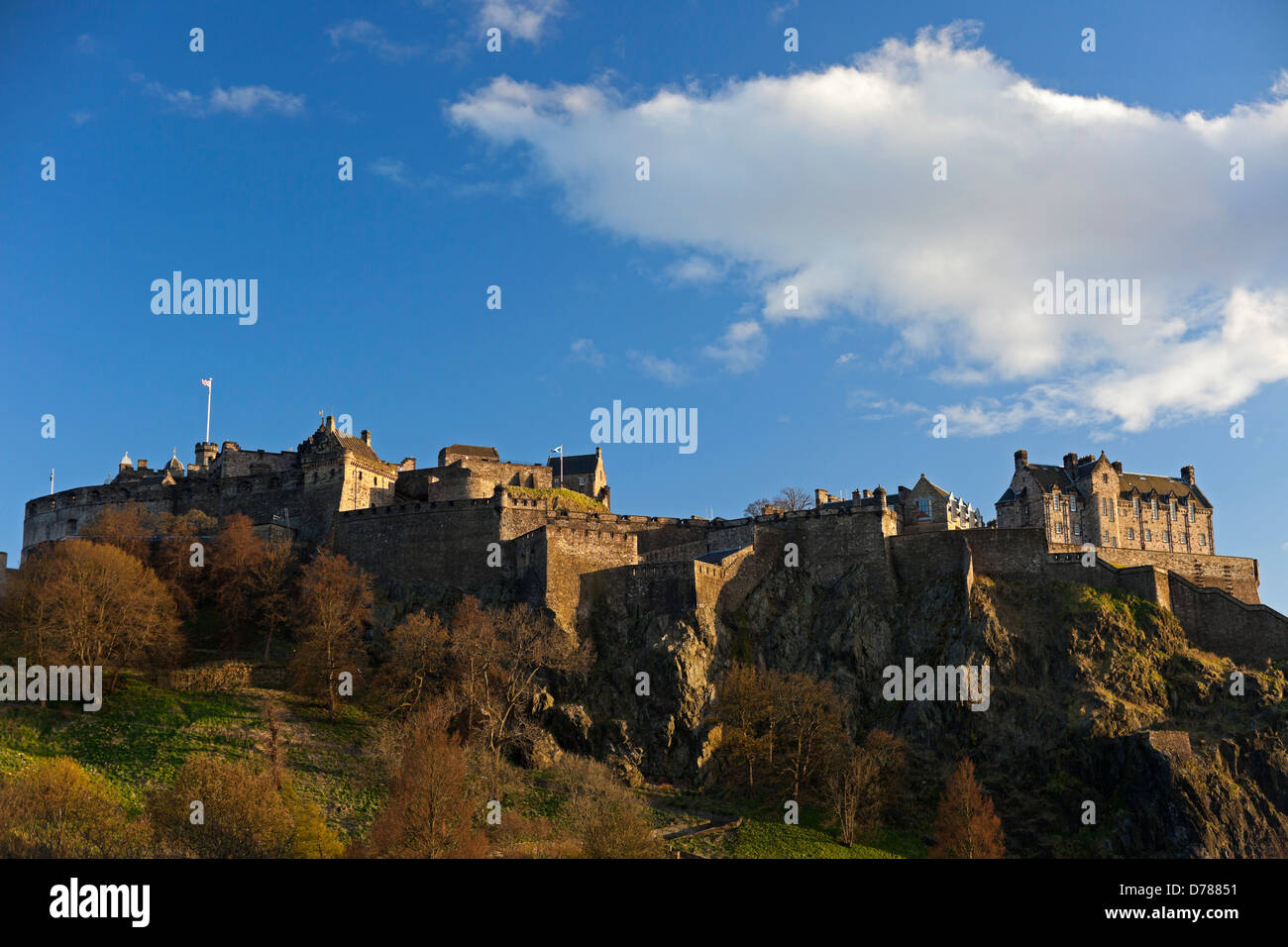 Edinburgh Castle, Edinburgh, Scotland UK Stock Photo