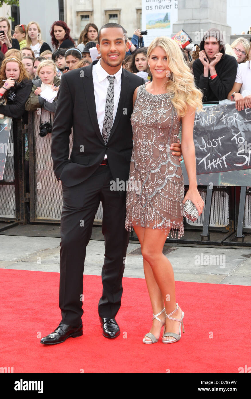 Theo Walcott and Melanie Slade 'Harry Potter and The Deathly Hallows