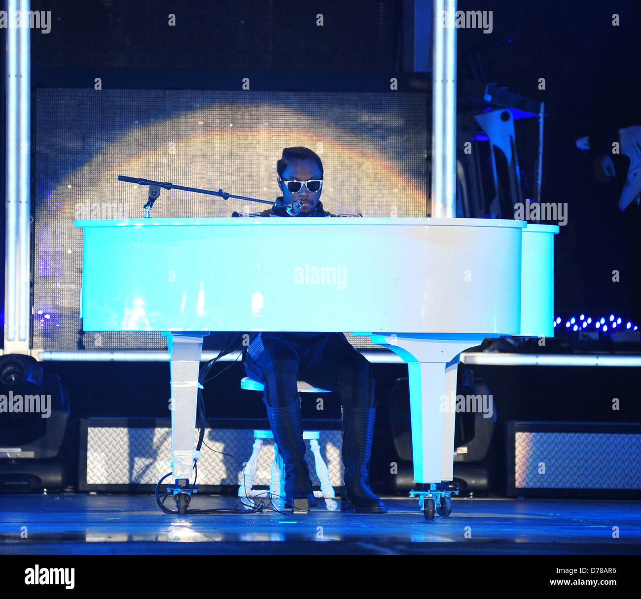 will.i.am The Black Eyed Peas perform in concert at Alton Towers