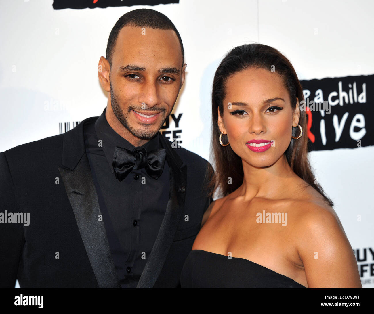 Alicia Keys and Swizz Beatz Keep A Child Alive - Black Ball held at the ...