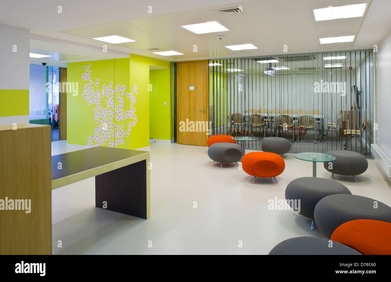 Reception waiting area Stock Photo Alamy