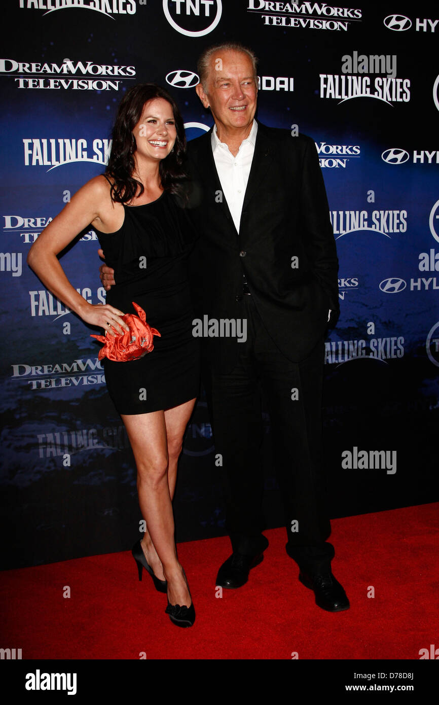 Bruce Gray, Melissa Kramer The Premiere of TNT And Dreamworks' 'Falling Skies' - Arrivals West Hollywood, California - 13.06.11 Stock Photo