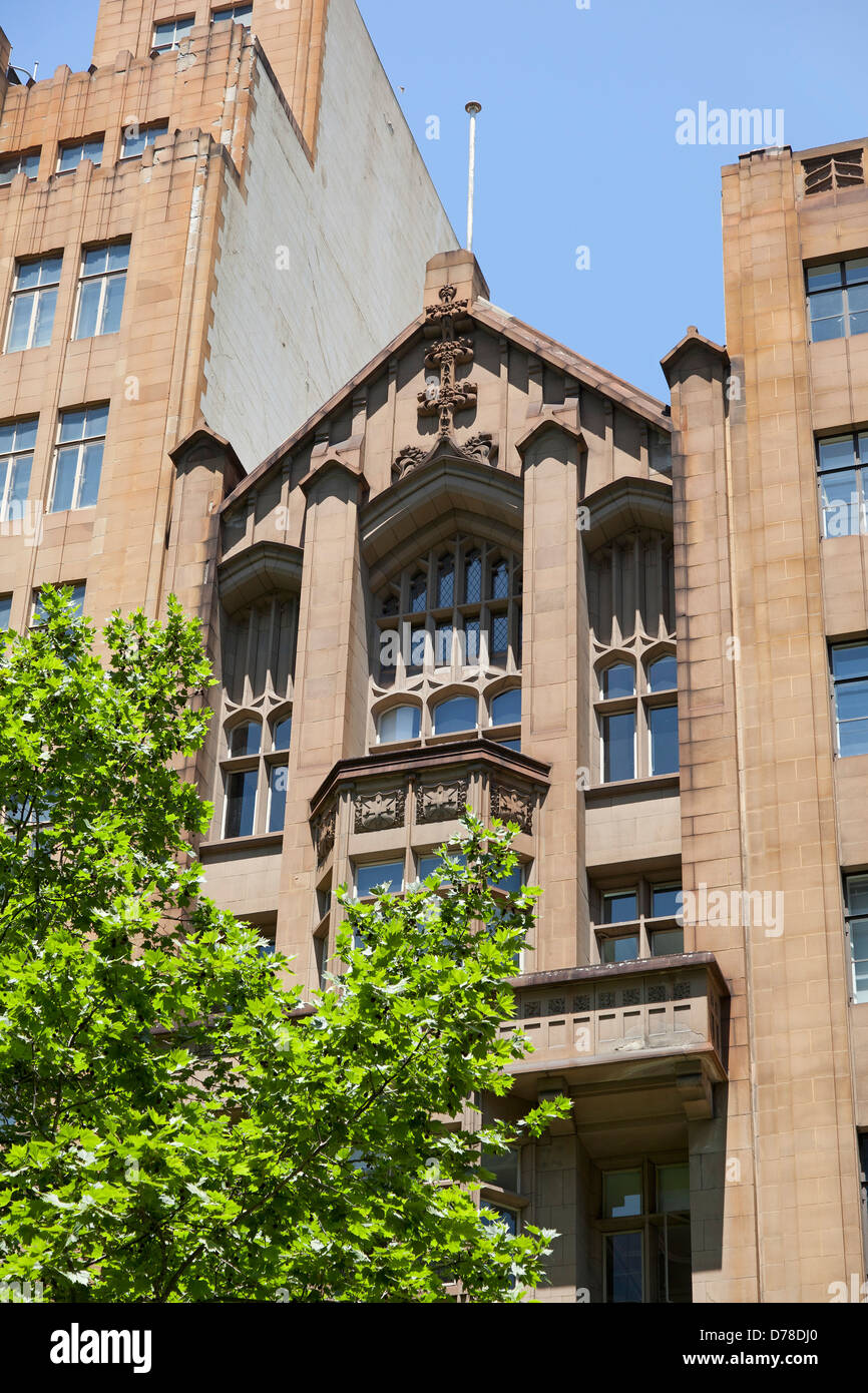 Classic building in Melbourne, Victoria, Australia Stock Photo
