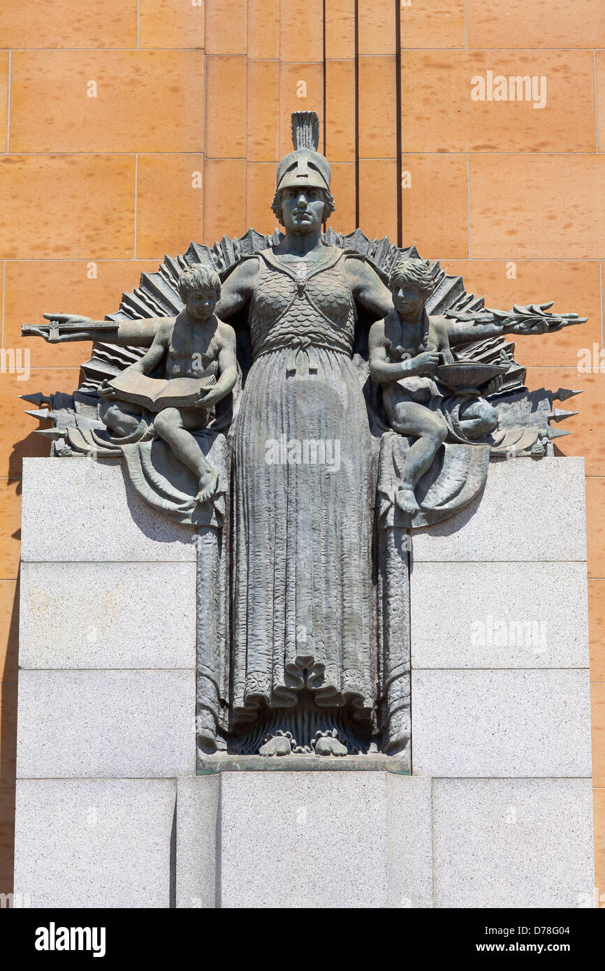 King V Memorial in Melbourne, Australia Stock Photo Alamy