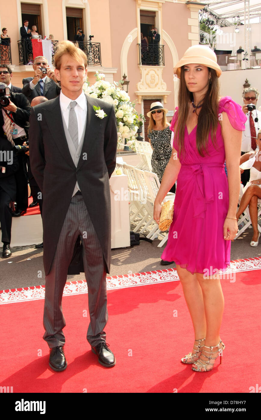 Andrea Casiraghi And Tatiana