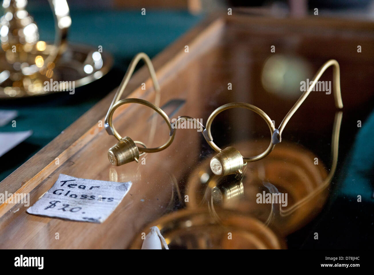 Fun object in Sovereign Hill's former gold mining site in Ballarat, Australia Stock Photo