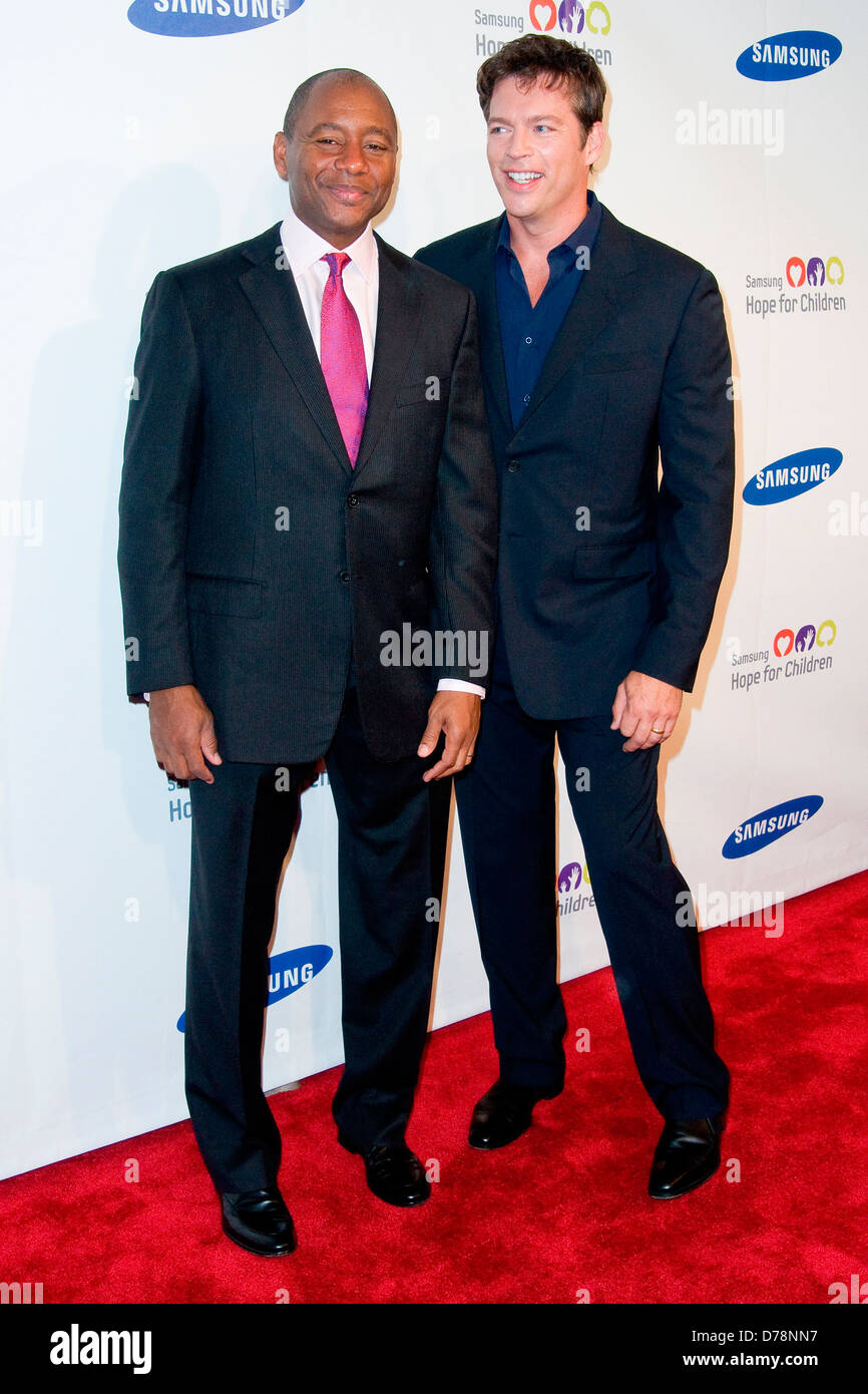 Branford Marsalis and Harry Connick, Jr. 2011 Samsung Hope For Children Benefit Gala - arrivals New York City, USA – 07.06.11 Stock Photo