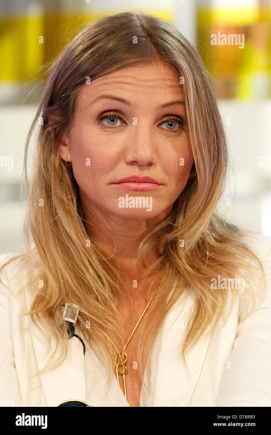 Cameron Diaz promotes her film 'Bad Teacher' on the Spanish TV show 'El Hormiguero' Madrid
