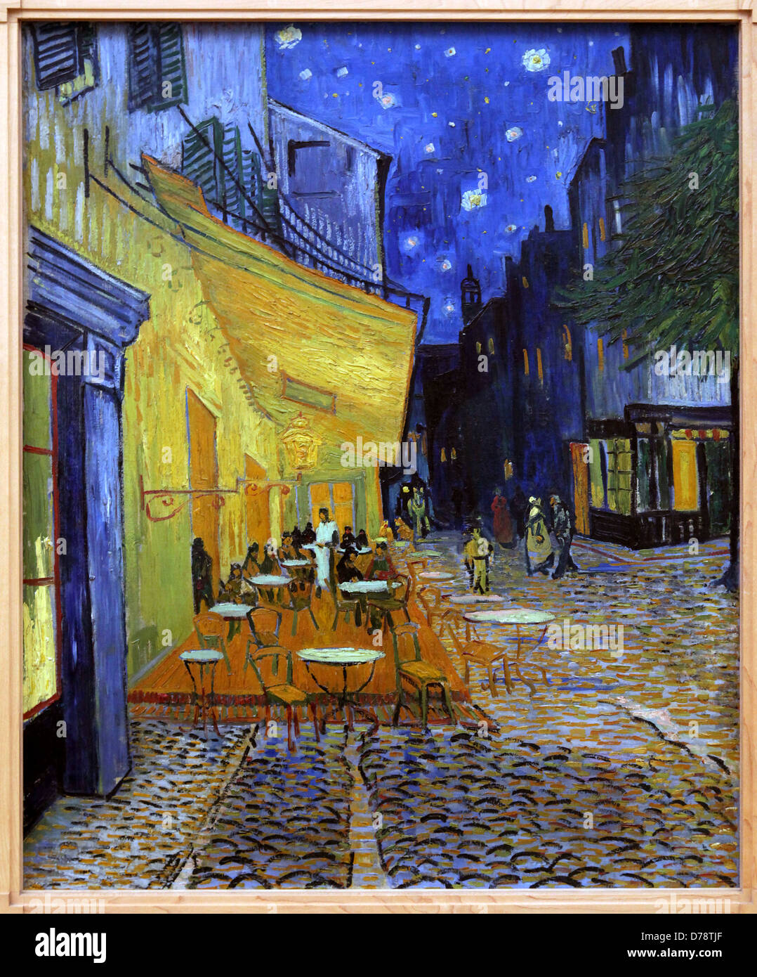 Cafe terrace at night van gogh High Resolution Stock Photography and