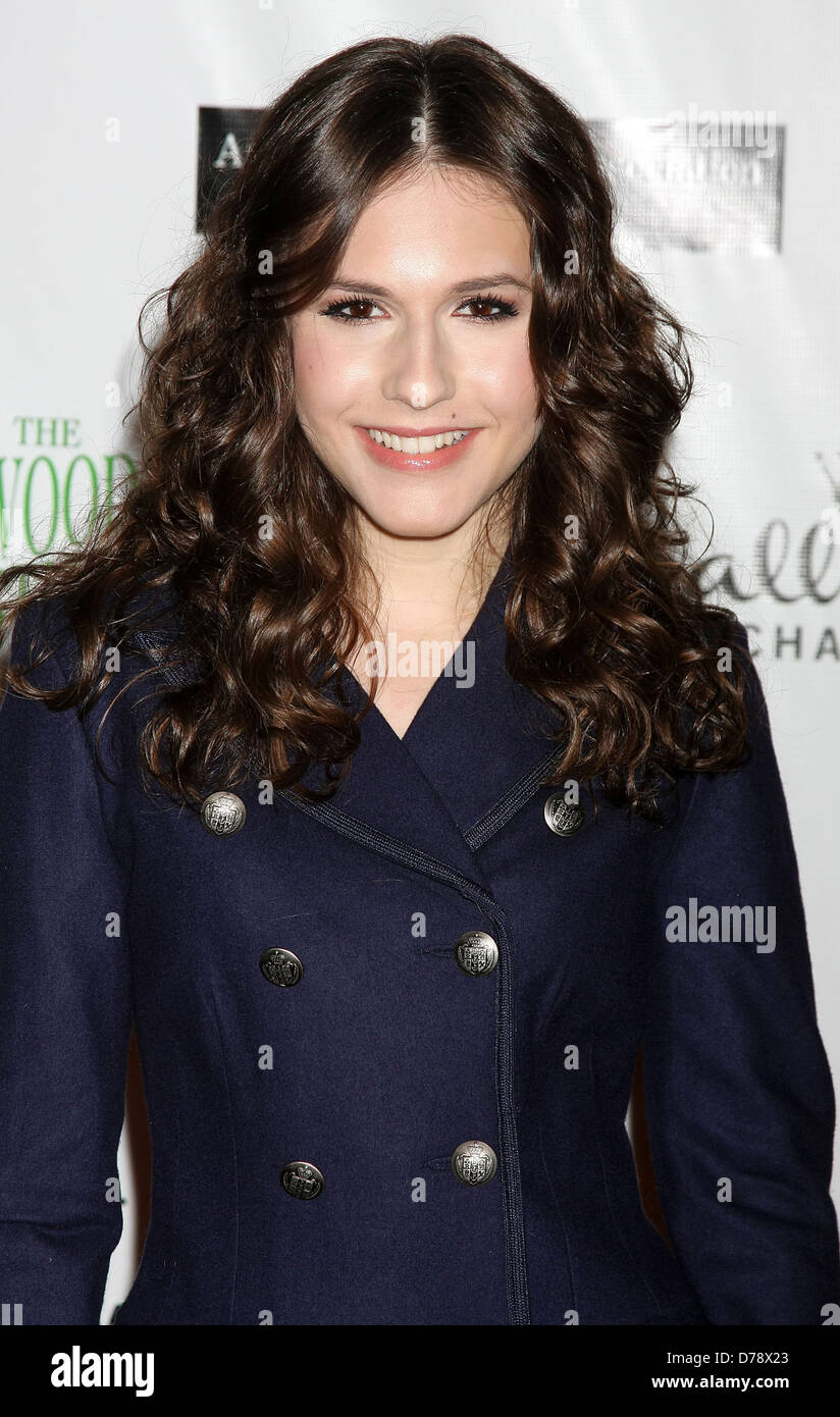 Erin Sanders The 80th Anniversary of The Hollywood Christmas Parade benefiting Marine Toys For Tots on Hollywood Boulevard Stock Photo