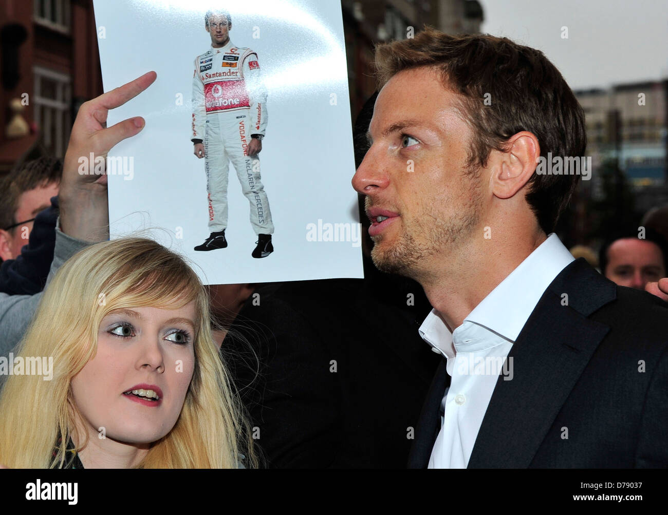 Jenson Button at the 'Driven To Do Better' British Grand Prix