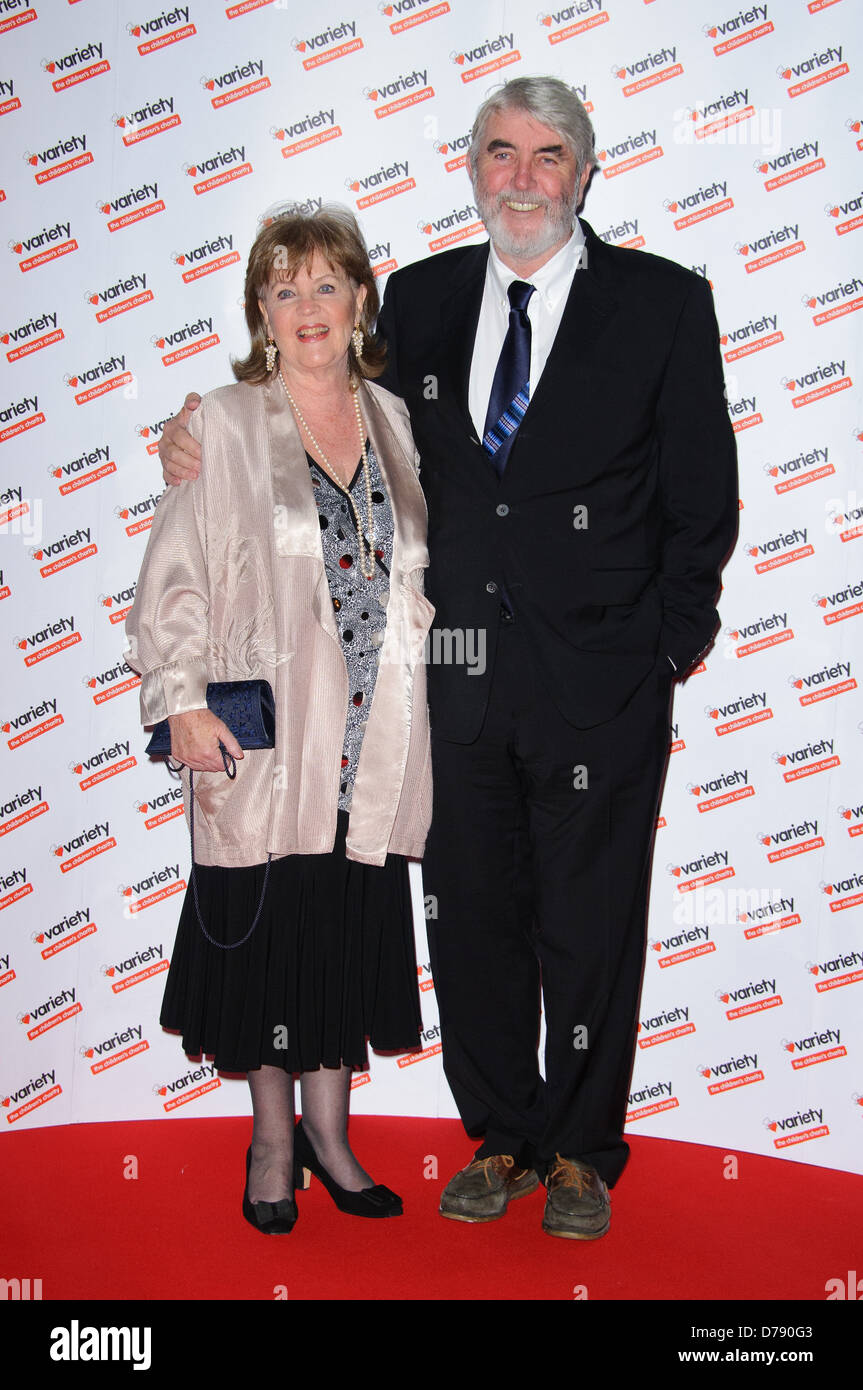 Pauline Collins and John Alderton Hidden Gems Photography Gala Auction in aid of Variety Club the Children's Charity at the St Stock Photo