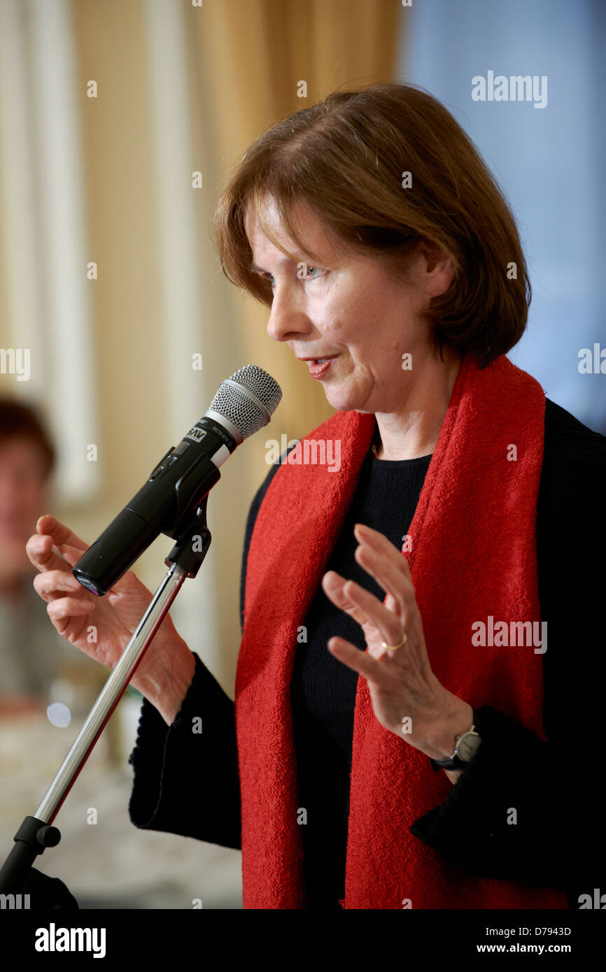 Posy Simmonds at the Oldie Literary Lunch 16/4/13, Stock Photo