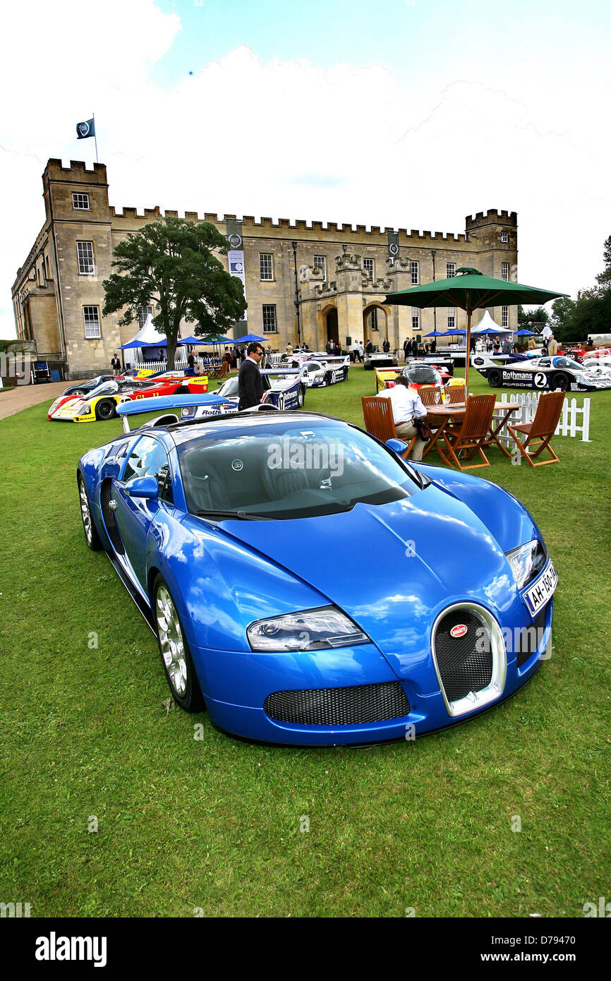 Bugatti Veyron Day 3 of the Annual Salon Prive Luxury Car Event held at  Syon Park London, England - 24.06.11 Stock Photo - Alamy
