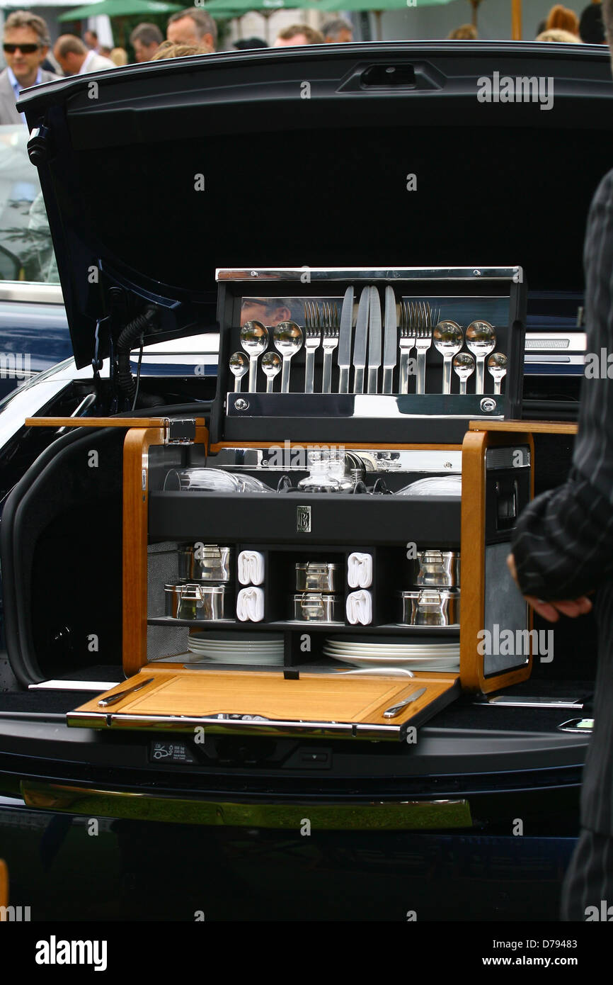 Rolls Royce Accessories Day 3 of the Annual Salon Prive Luxury Car Event  held at Syon Park London, England - 24.06.11 Stock Photo - Alamy