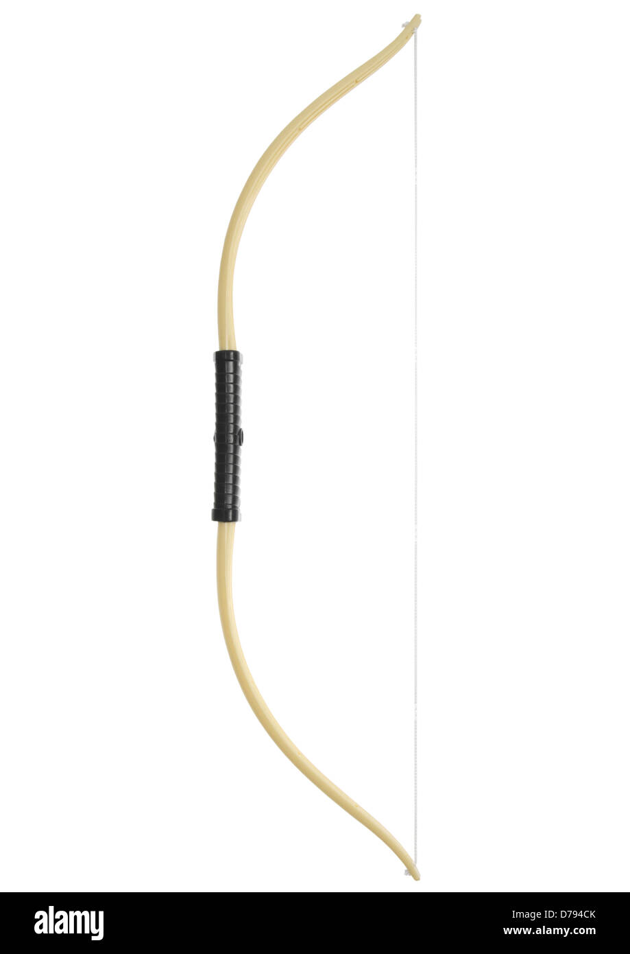 Toy bow on white background Stock Photo