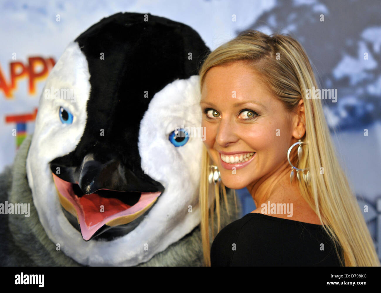 Charli Delaney Happy Feet 2 Australian premiere at Hoyts cinema Sydney