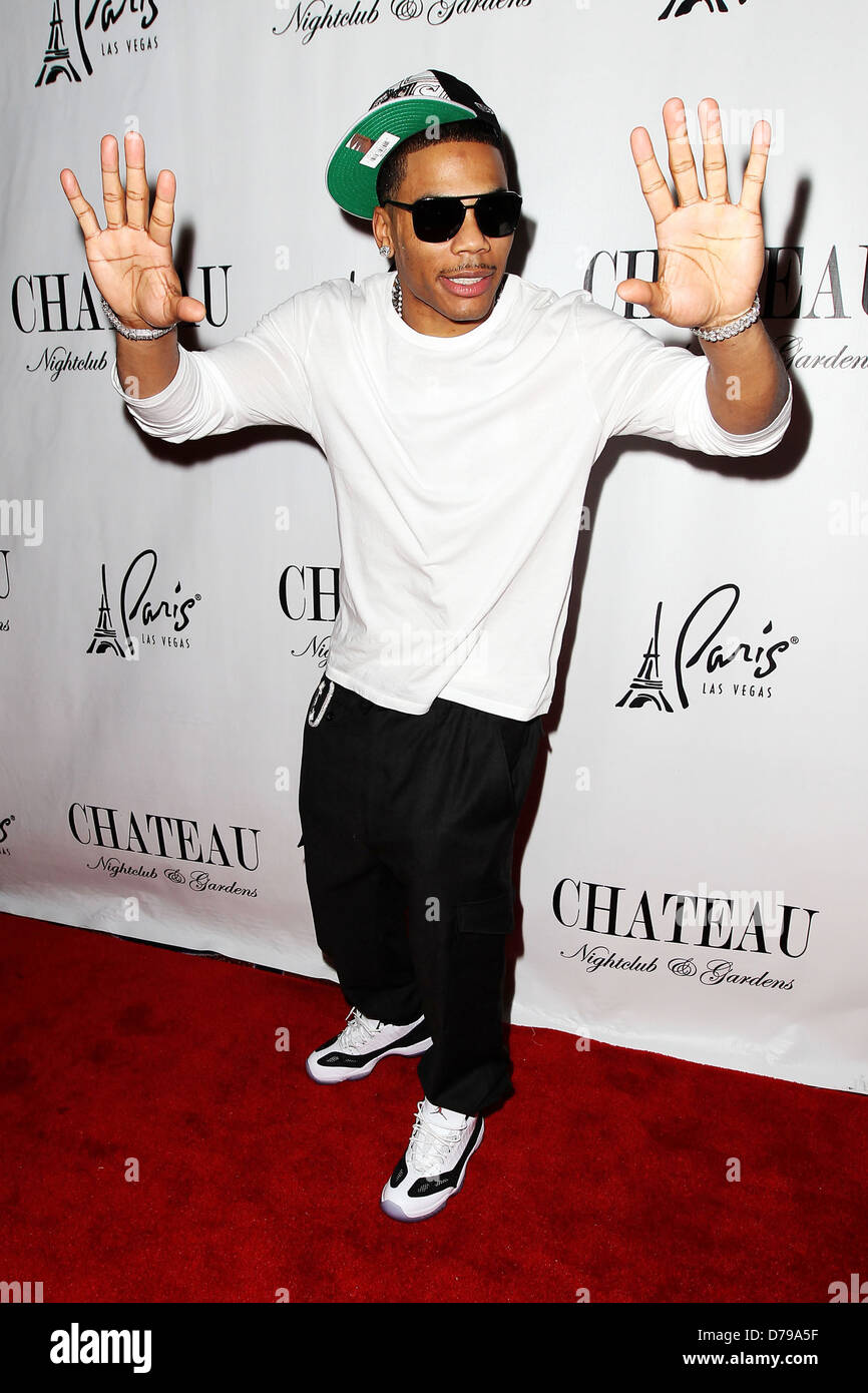 Nelly Nelly walks the red carpet at Chateau and Gardens at
